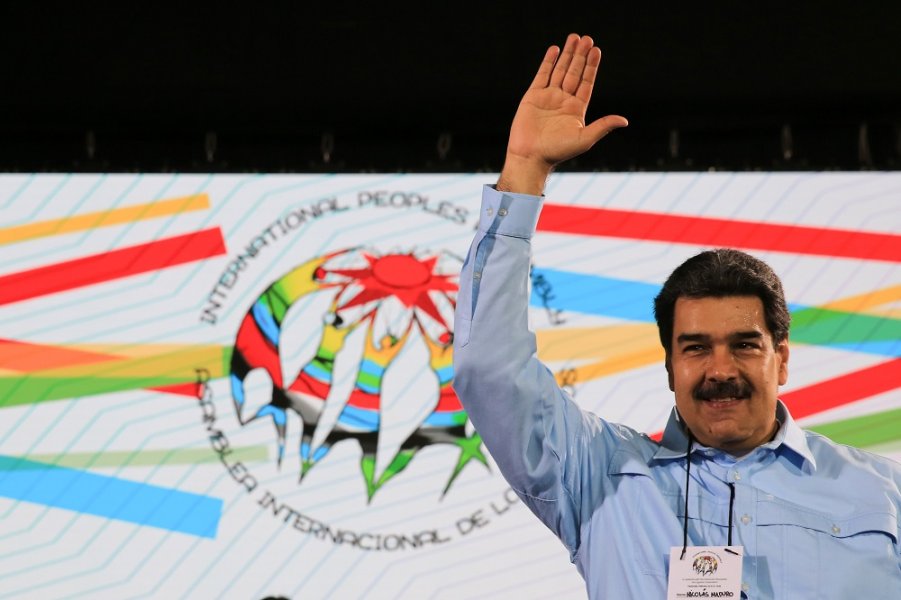 Le président élu, Nicolas Maduro, le 26 février à Caracas, capitale du Venezuela. (Photo&nbsp;: AFP)