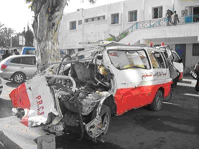 Les ambulance, cibles de l'armée israélienne